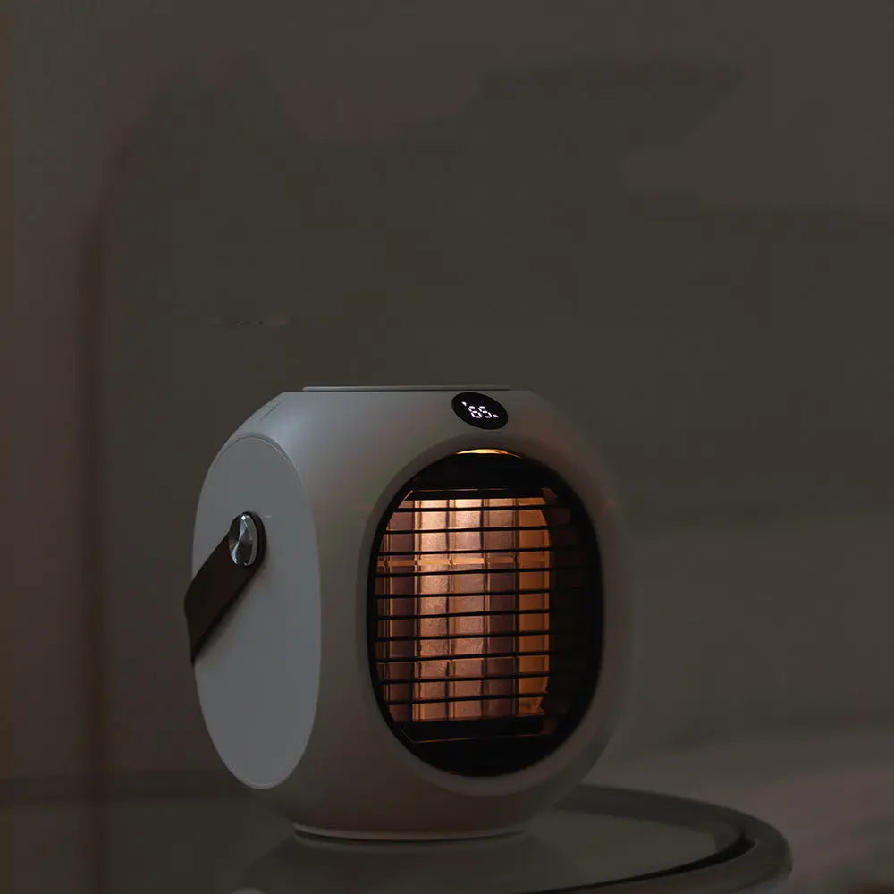 Water-Cooled Mini Air Cooler Fan with Spray & Oscillation Next Gen Luxe Solutions