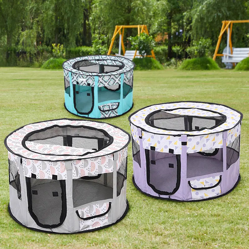 Foldable Pet Tent – Enclosed Cat Breeding & Delivery Room, Portable Dog Cage Next Gen Luxe Solutions