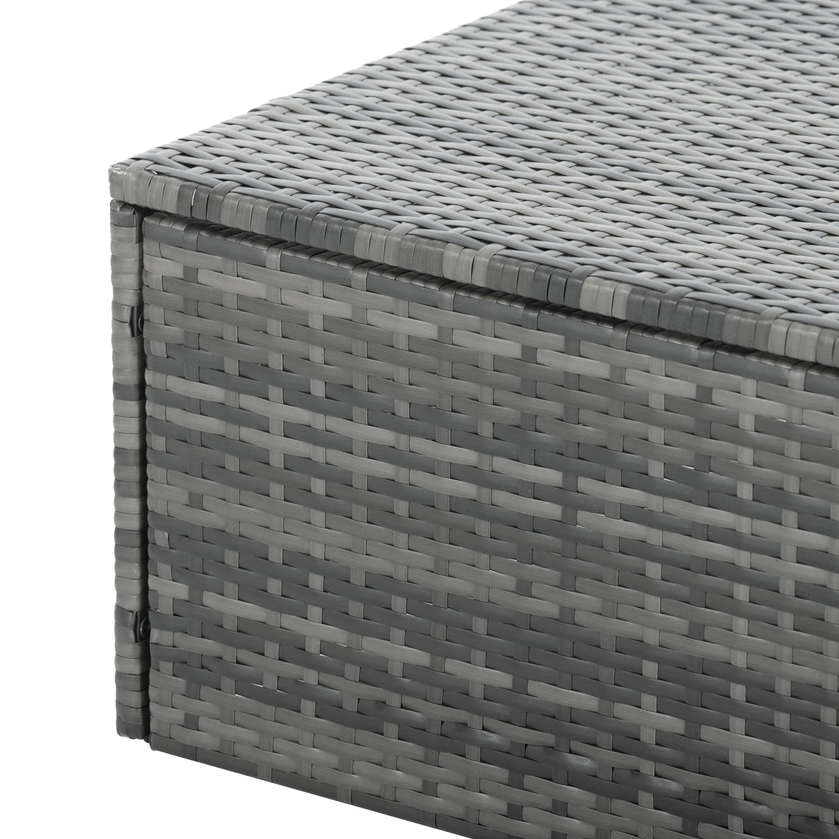 5-Piece Outdoor PE Wicker Patio Furniture Set | Sofa, 3 Ottomans & Lift-Top Coffee Table Next Gen Luxe Solutions