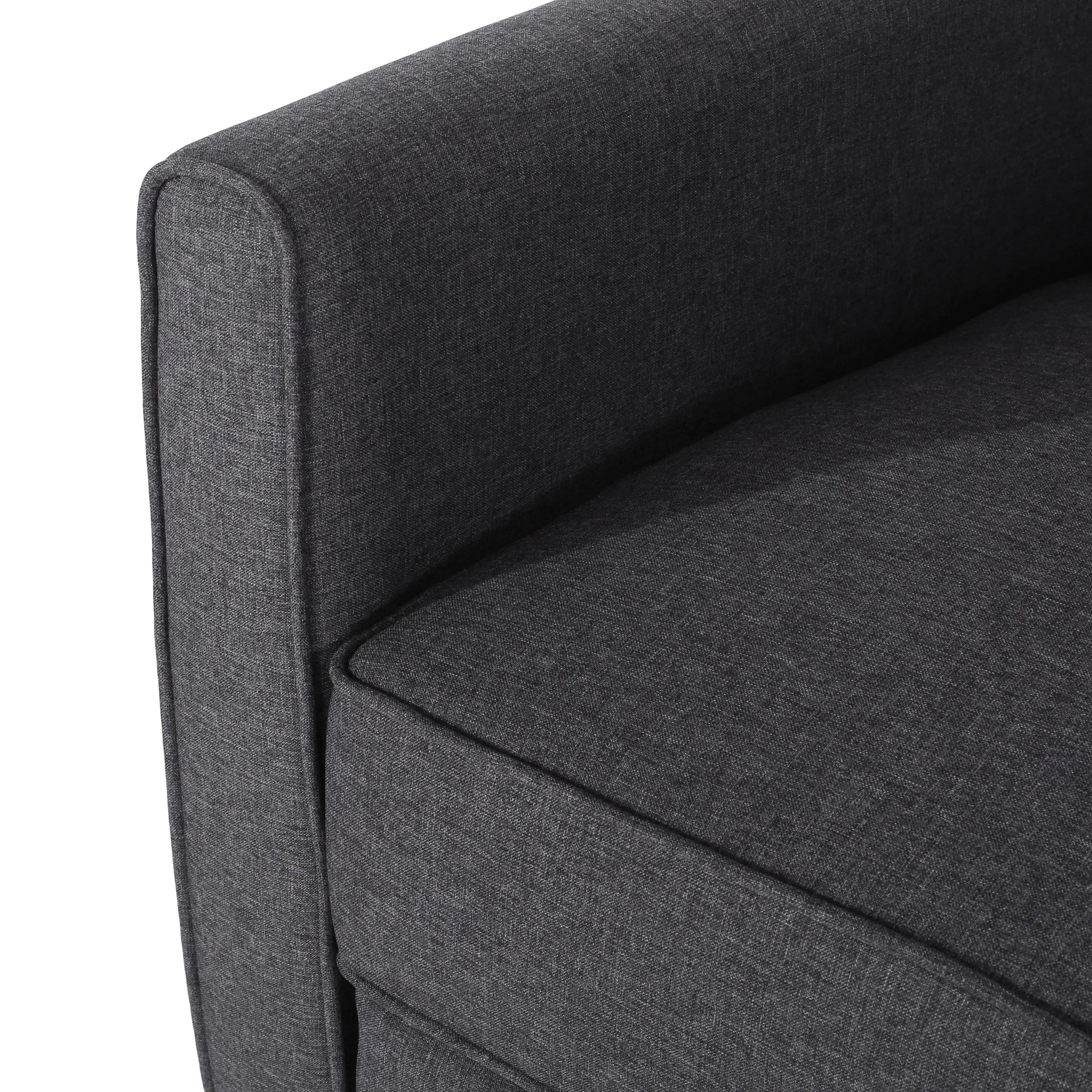 Smoke Fabric Push-Back Chair – Elegant Accent Chair for Home Décor Next Gen Luxe Solutions