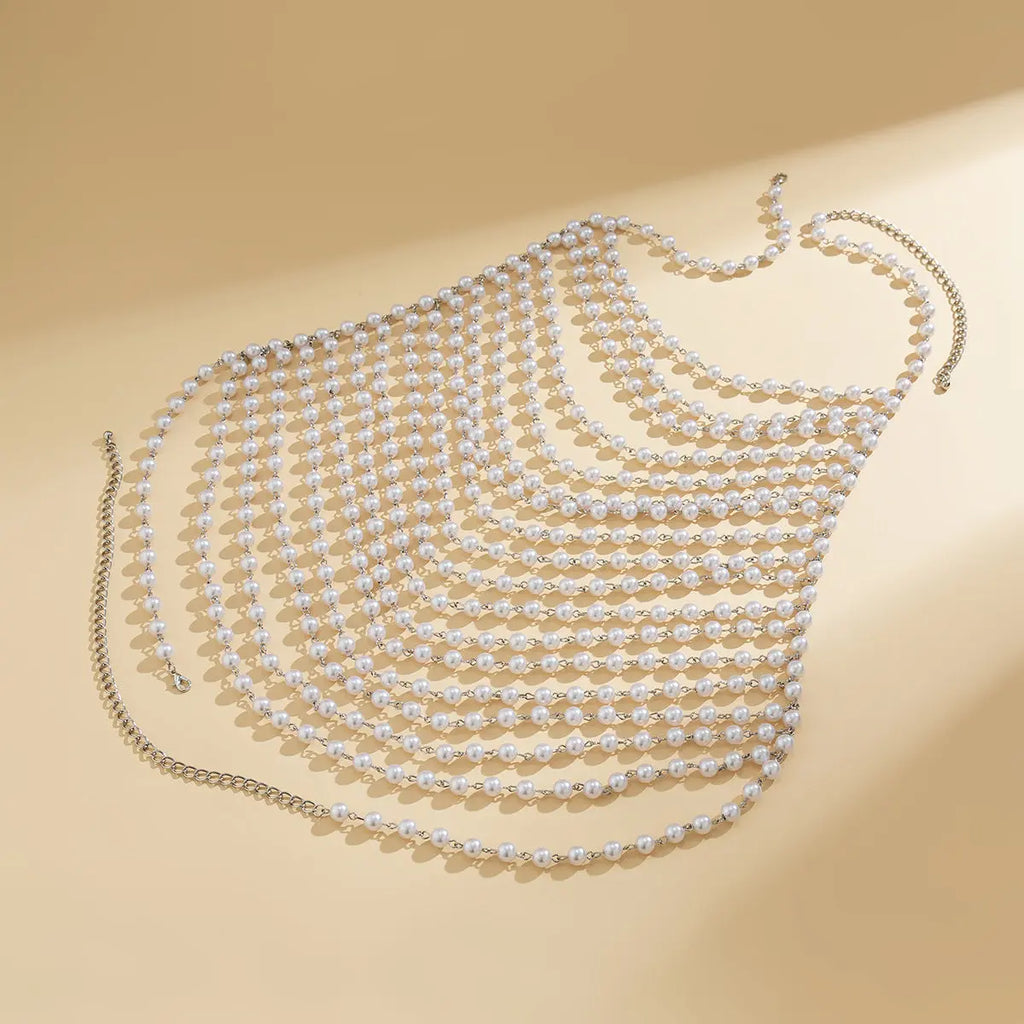 Pearl Body Chain – Vacation Bikini & Clothing Chain Next Gen Luxe Solutions