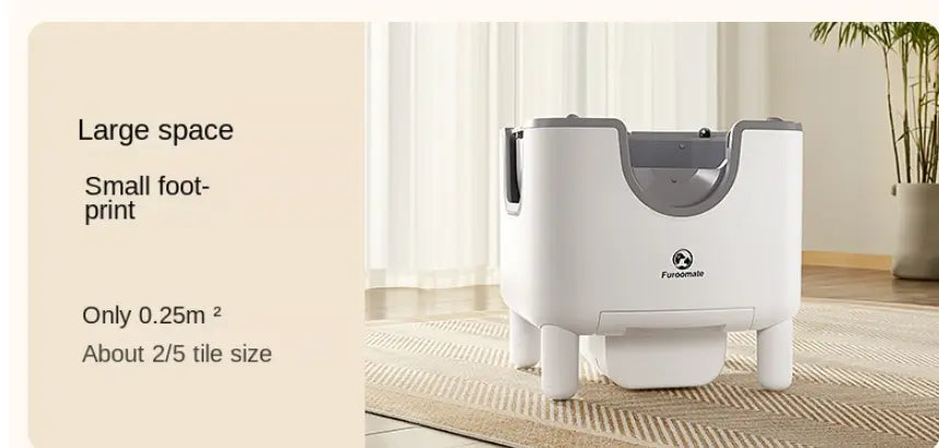 Smart Cat Litter Box – Extra Large Fully Automatic Self-Cleaning Open-Style Cat Toilet Next Gen Luxe Solutions
