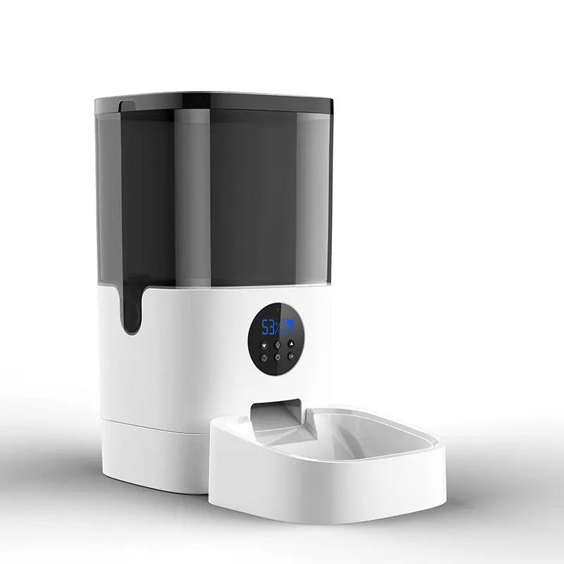 Remote Monitoring Automatic Pet Feeder – 6L Smart Timing & Quantitative Feeding Machine for Cats & Dogs Next Gen Luxe Solutions