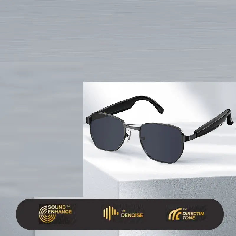 Bluetooth Smart AI Sunglasses Multi functional Real time Translation Headphones Call Listening to Music Next Gen Luxe Solutions