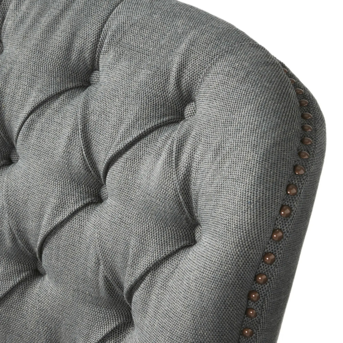 Contemporary Grey Fabric Club Chair and Ottoman Set | Plush Cushioned Armchair with Matching Ottoman – Modern Living Room Next Gen Luxe Solutions