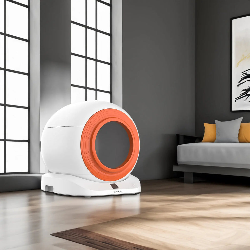 Smart Self-Cleaning Cat Litter Box | 65L App-Controlled Auto Cat Litter Box with LED Display Next Gen Luxe Solutions