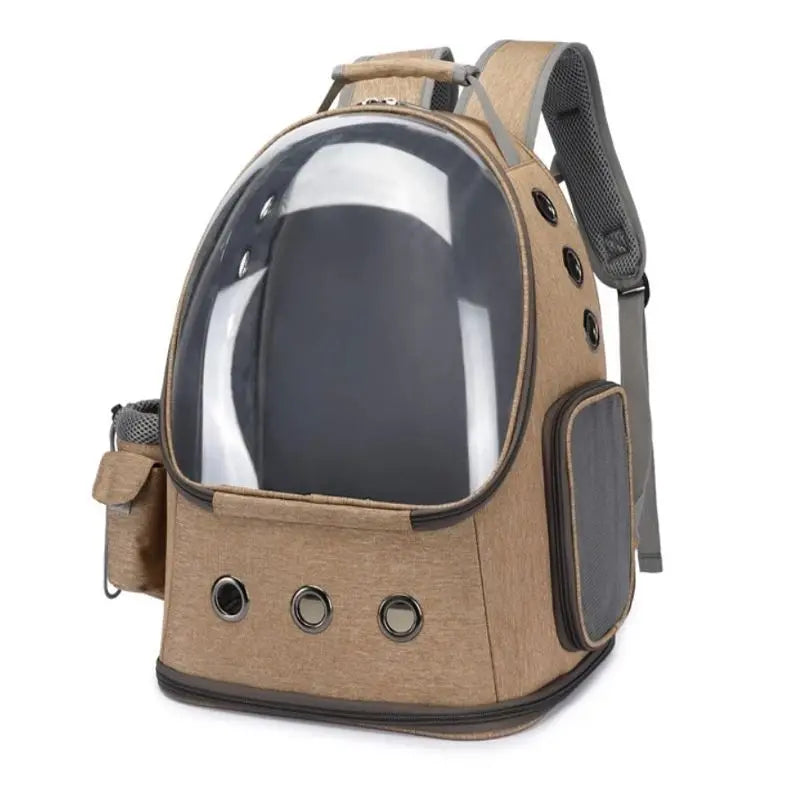 Pet Space Backpack – Transparent Breathable Foldable Carrier Bag for Cats & Dogs Next Gen Luxe Solutions