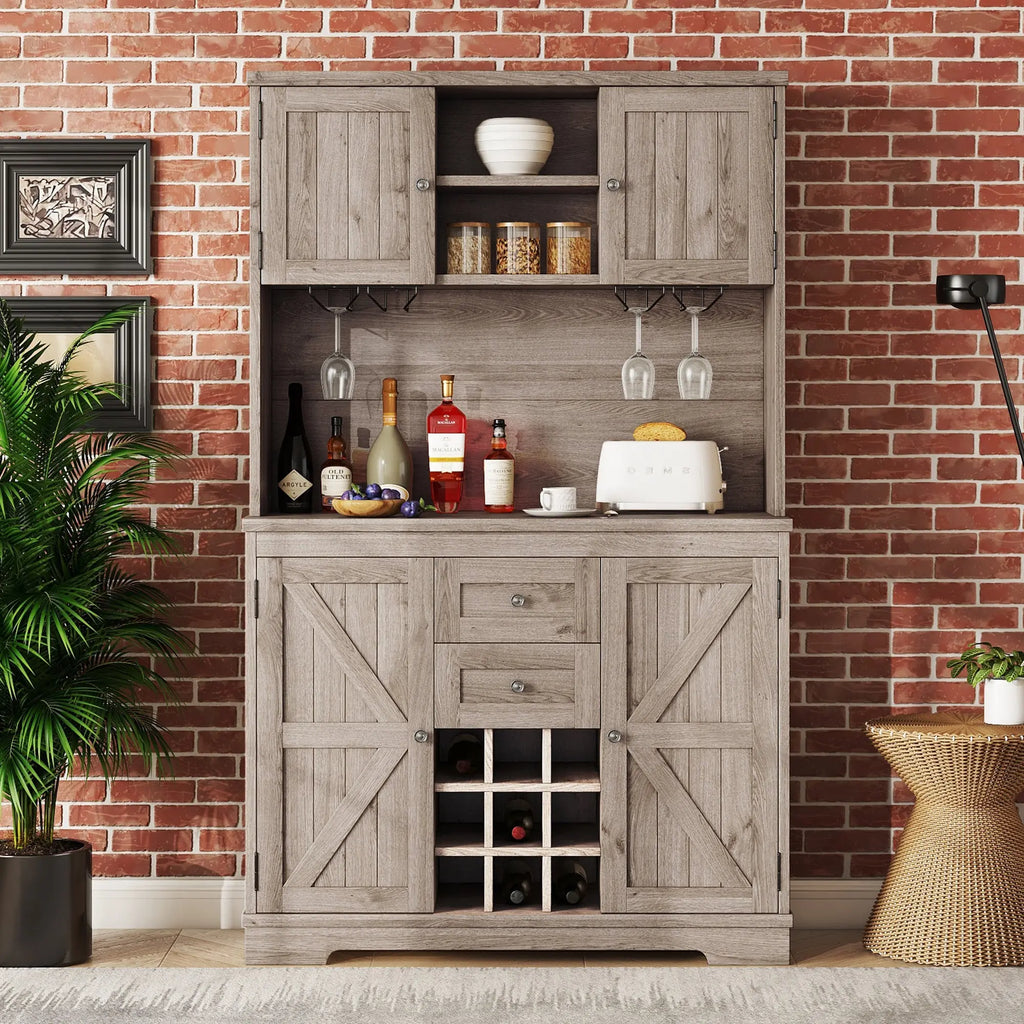 Coffee bar cabinets, kitchen cabinets with storage rooms, farmhouse wine cabinets with drawer racks and cabinets, dining cabinet Next Gen Luxe Solutions