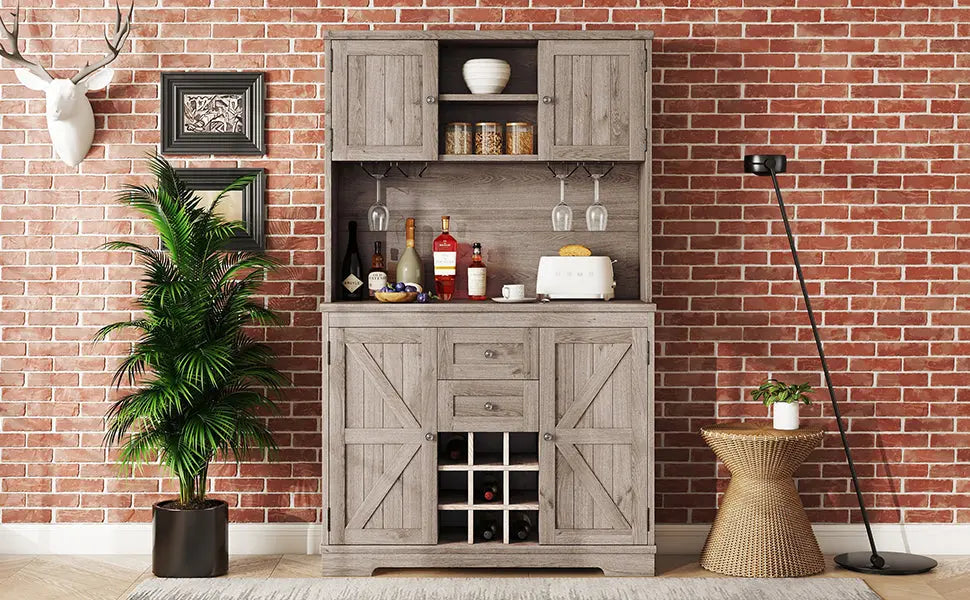 Coffee bar cabinets, kitchen cabinets with storage rooms, farmhouse wine cabinets with drawer racks and cabinets, dining cabinet Next Gen Luxe Solutions