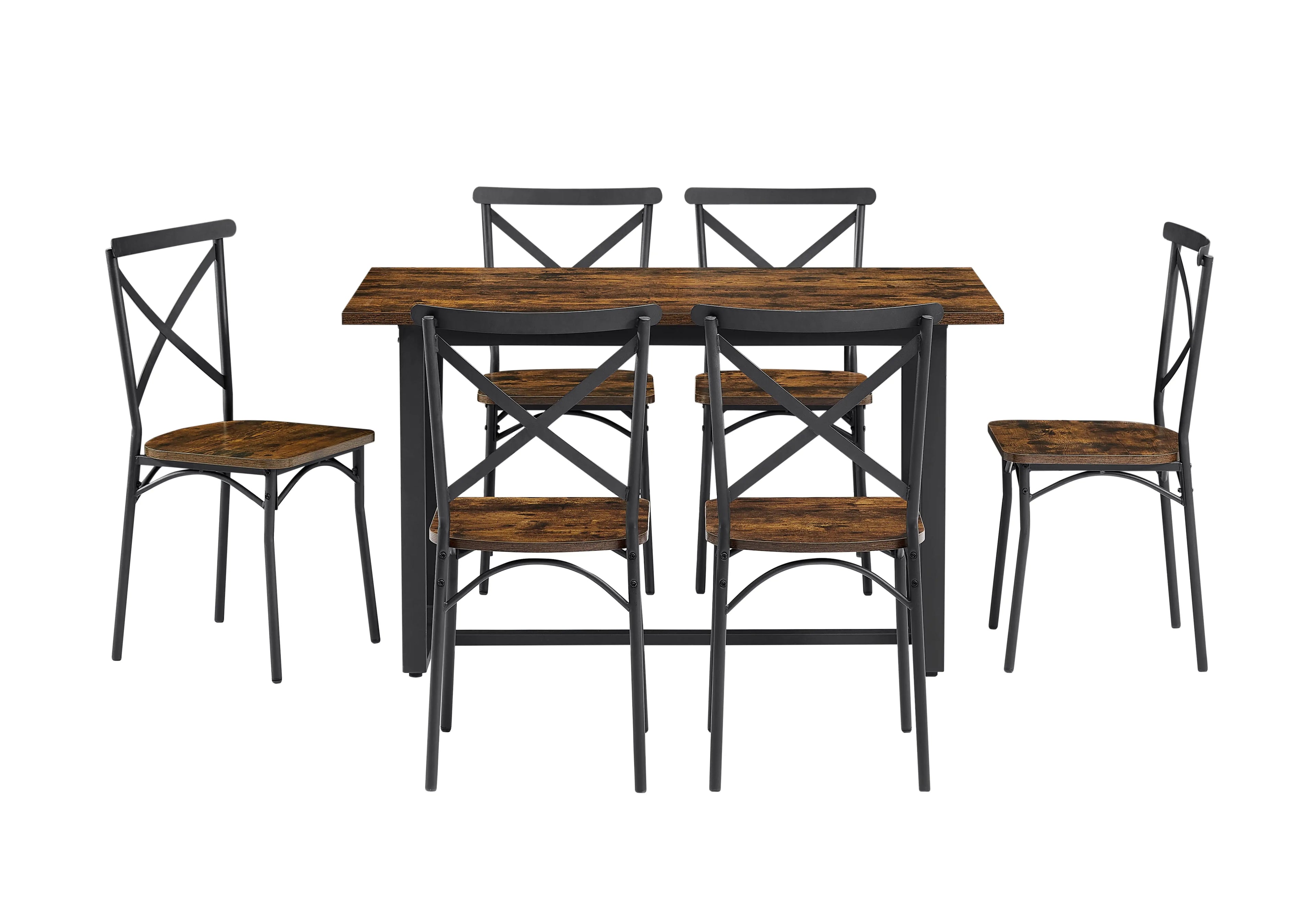 7-Piece Dining Set – Kitchen Table & Chair Set for Breakfast Nook, Living Room & Everyday Occasions Next Gen Luxe Solutions