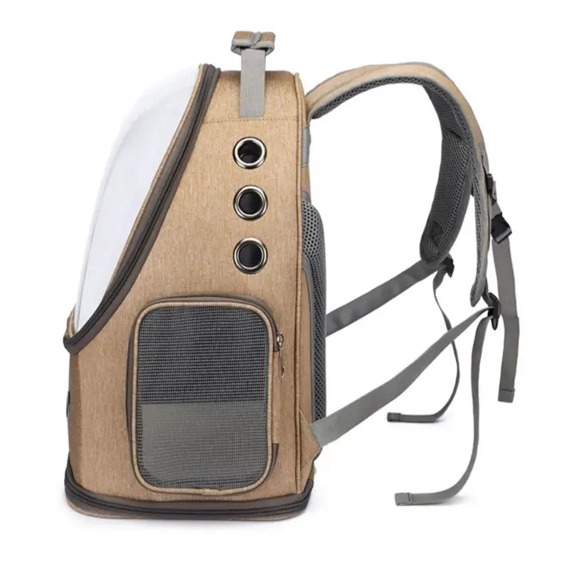 Pet Space Backpack – Transparent Breathable Foldable Carrier Bag for Cats & Dogs Next Gen Luxe Solutions