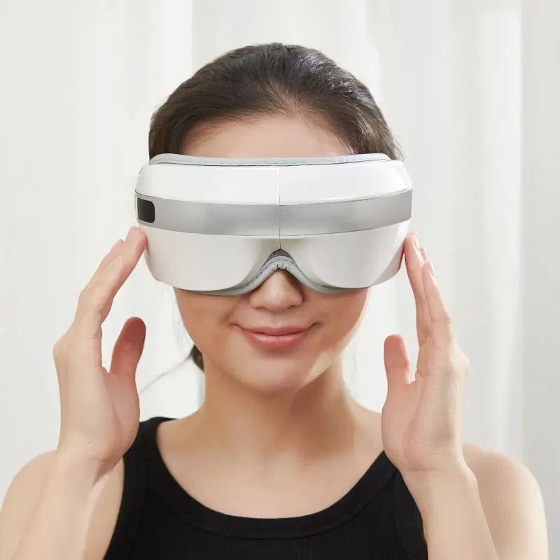 Intelligent Hot Compress Eye Massager Mask | Bluetooth Eye Protection Device Next Gen Luxe Solutions