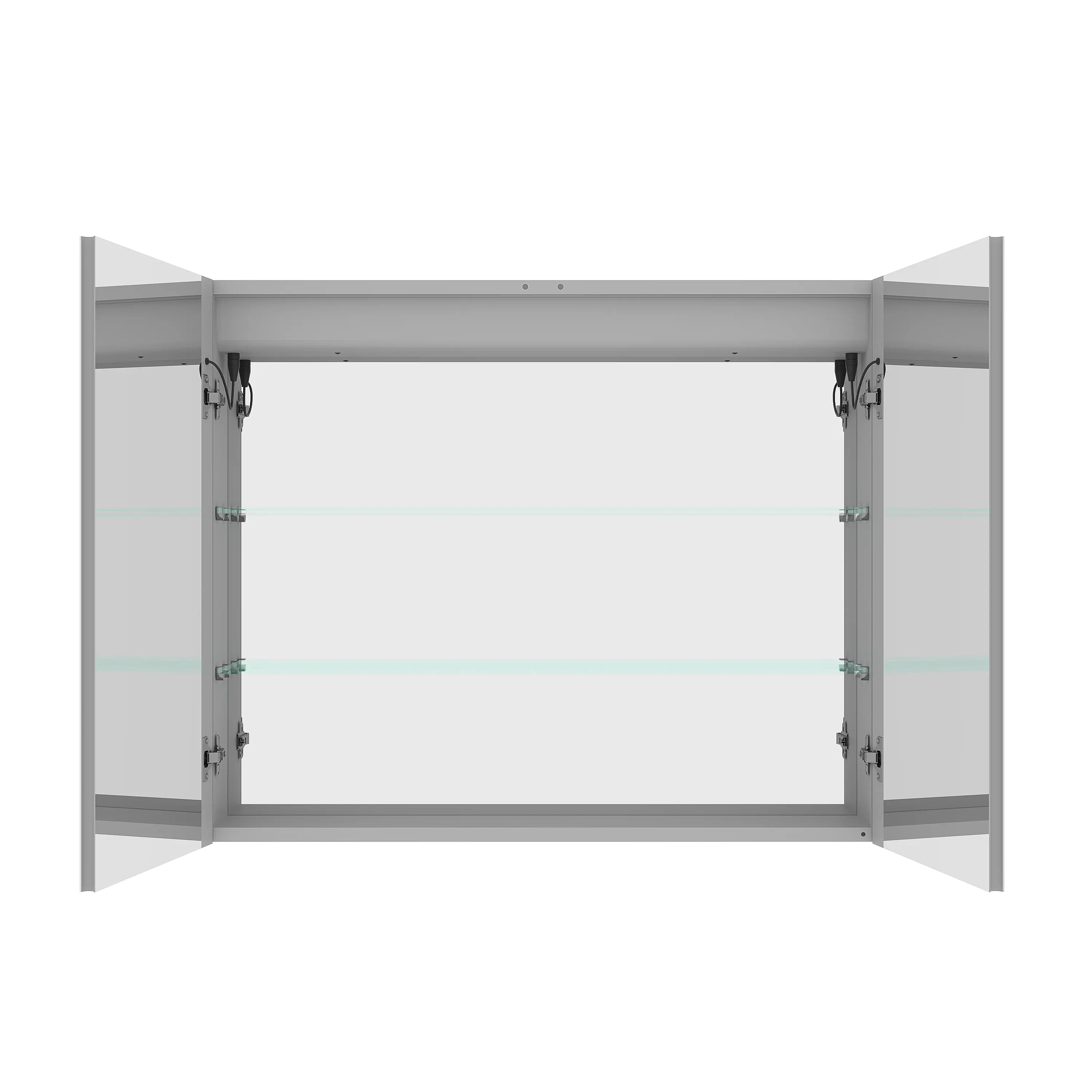 36 x 30 Inch LED Medicine Cabinet | Anti-Fog, Dimmable, Recessed or Surface Mount, Double Door Bathroom Cabinet with Touch Switch Next Gen Luxe Solutions