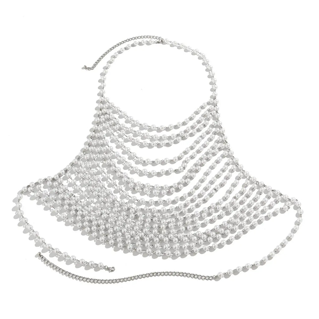 Pearl Body Chain – Vacation Bikini & Clothing Chain Next Gen Luxe Solutions