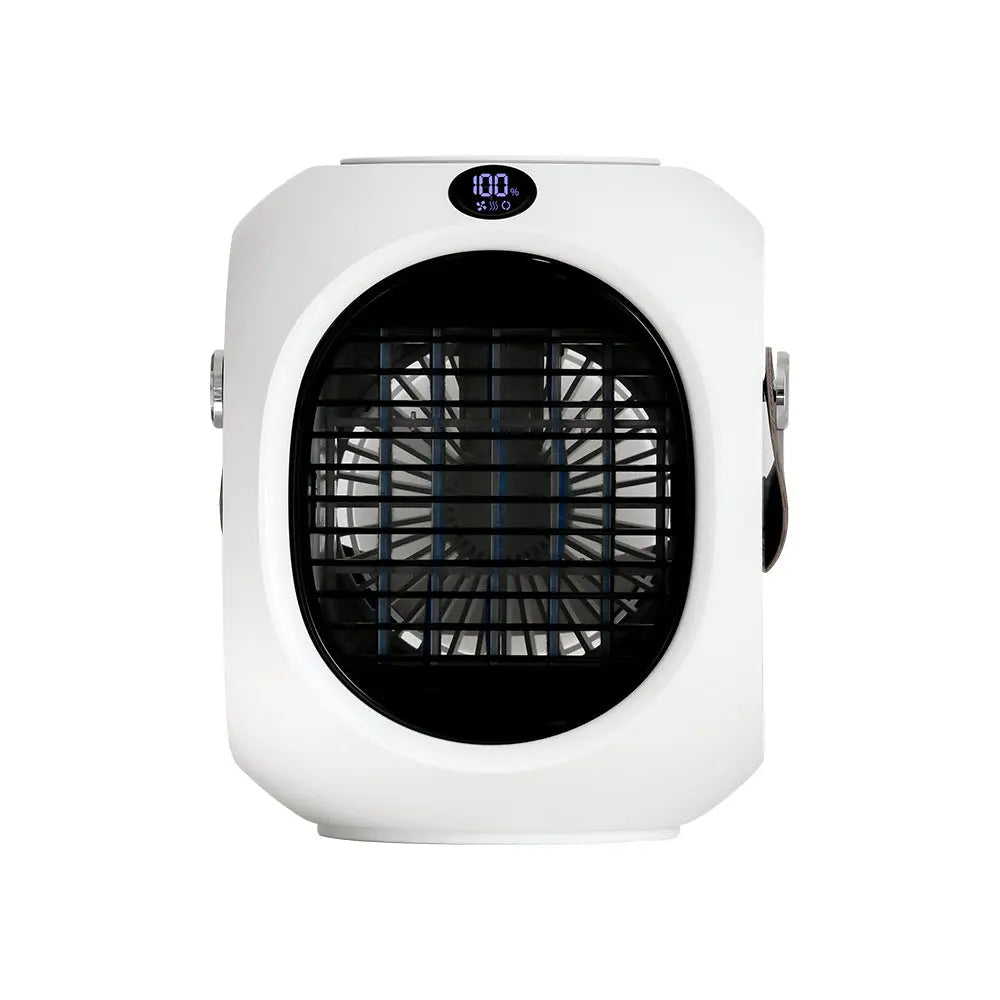 Water-Cooled Mini Air Cooler Fan with Spray & Oscillation Next Gen Luxe Solutions