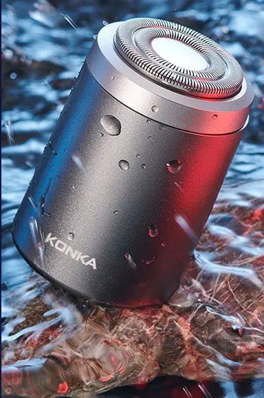 KS-Mini8 Portable Mini Electric Razor for Men | Waterproof Travel Shaver Next Gen Luxe Solutions