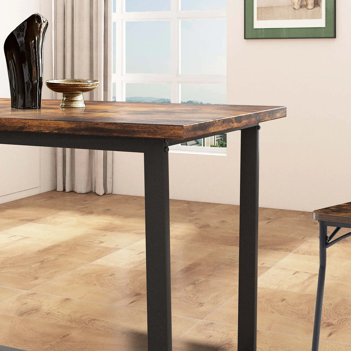 7-Piece Dining Set – Kitchen Table & Chair Set for Breakfast Nook, Living Room & Everyday Occasions Next Gen Luxe Solutions