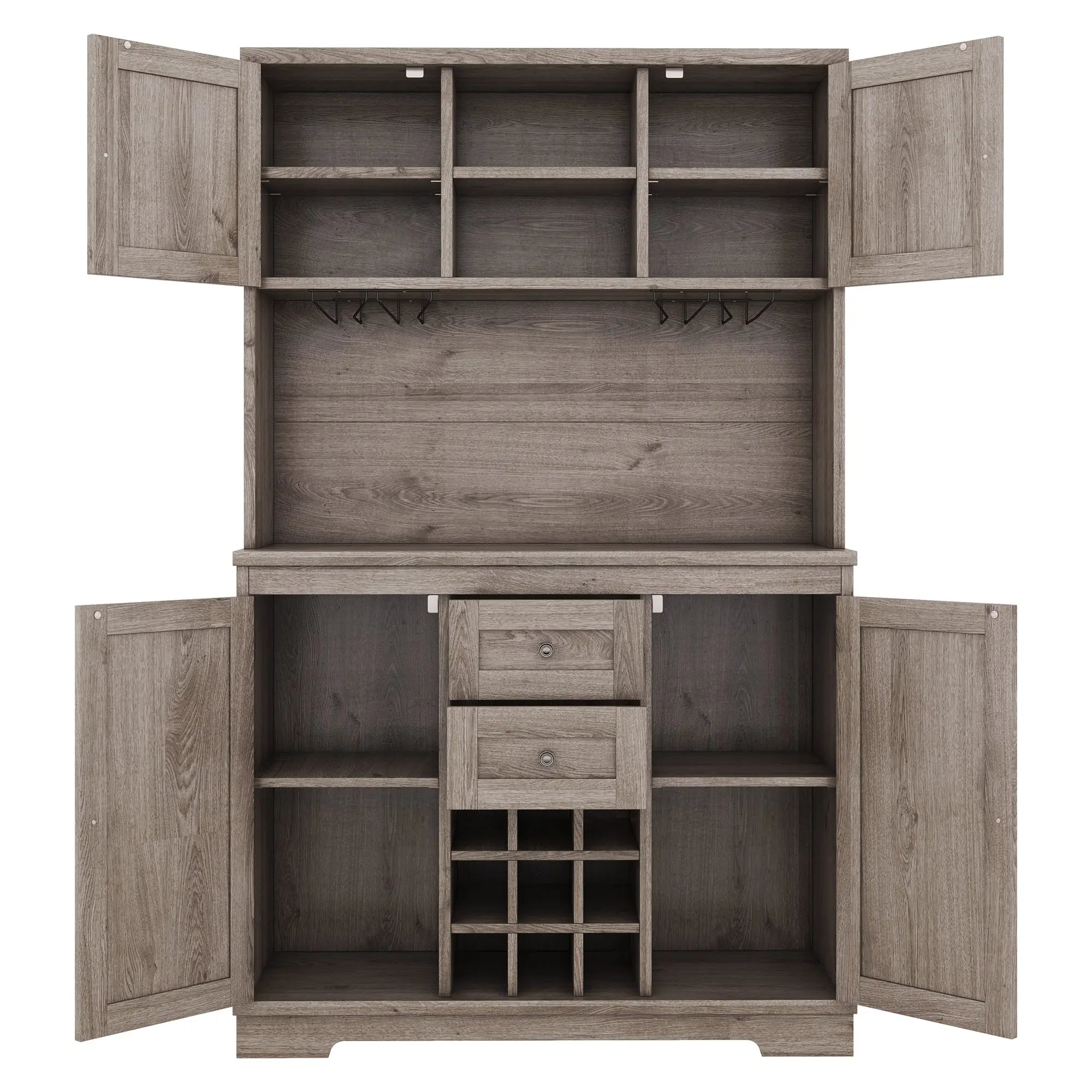 Coffee bar cabinets, kitchen cabinets with storage rooms, farmhouse wine cabinets with drawer racks and cabinets, dining cabinet Next Gen Luxe Solutions