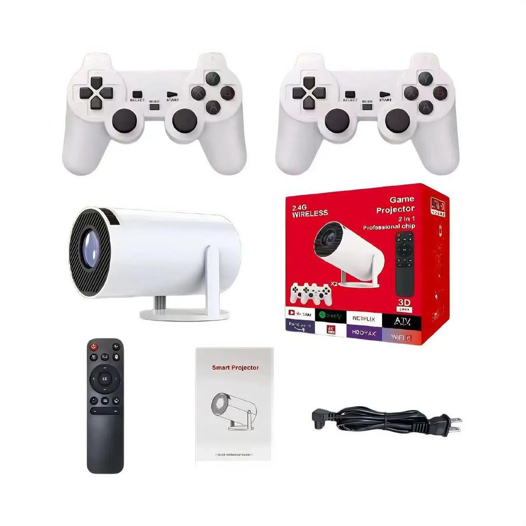 MAX300 Portable 4K Game Projector with Wireless Controller Next Gen Luxe Solutions
