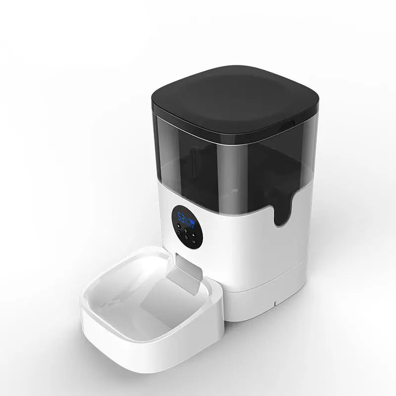 Remote Monitoring Automatic Pet Feeder – 6L Smart Timing & Quantitative Feeding Machine for Cats & Dogs Next Gen Luxe Solutions