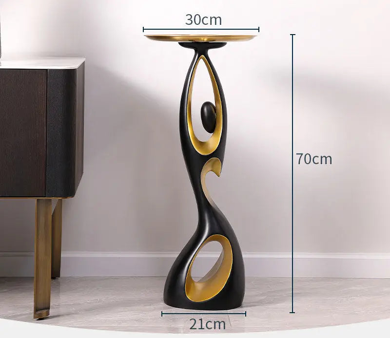 Large Floor-to-Ceiling Decorative Sculpture – Modern Minimalist Living Room Home Décor Next Gen Luxe Solutions