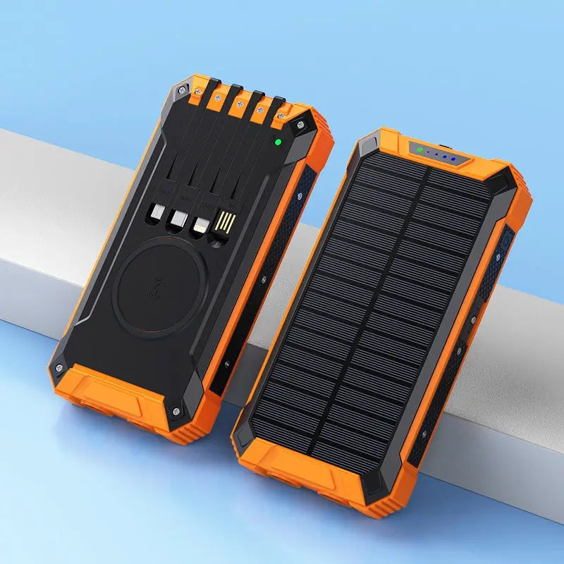 Solar Wireless Power Bank | 10000mAh & 20000mAh | Outdoor Portable Charger Next Gen Luxe Solutions
