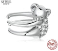 S925 Sterling Silver Koala Ear Cuff Next Gen Luxe Solutions