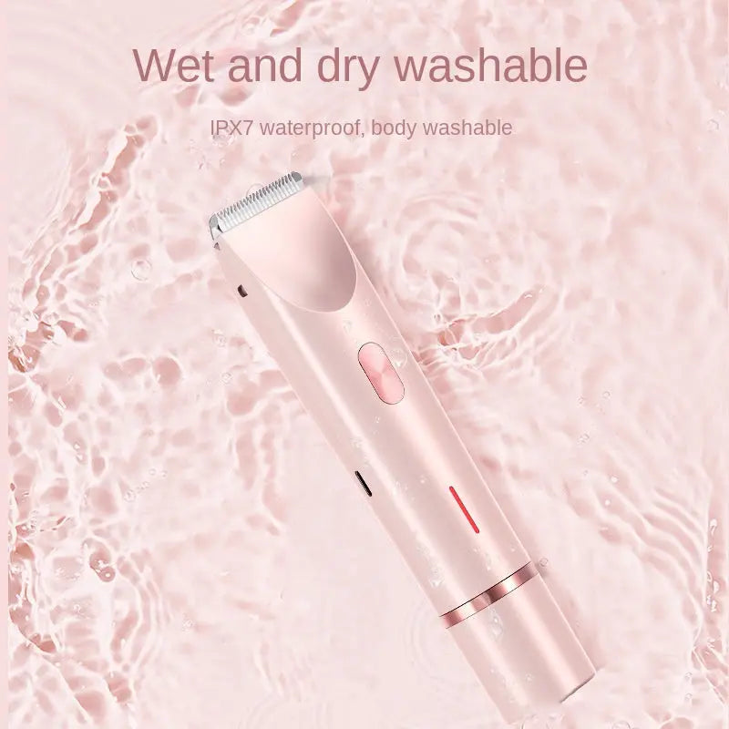 Women's Electric Hair Removal Device | Dual-Head Shaver for Sensitive Areas Next Gen Luxe Solutions