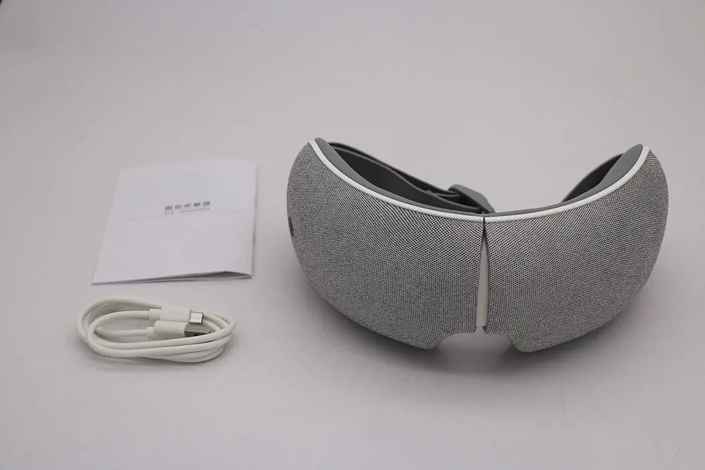 Smart Bluetooth Eye Massager Mask | Hot Compress, Air Pressure, Vibration & Music Next Gen Luxe Solutions
