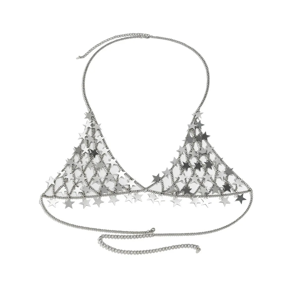 Star Sequin Tassel Chest Chain – Bikini Body Accessory Next Gen Luxe Solutions