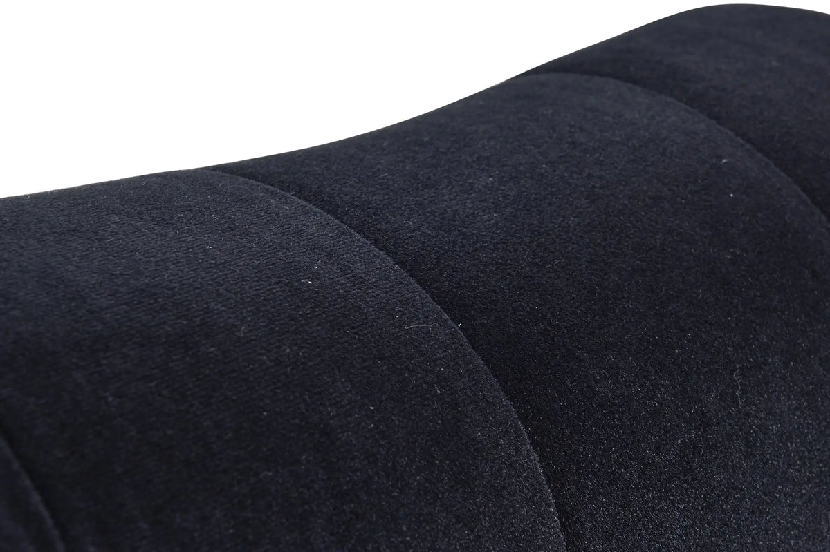 58 Inch Velvet Lounge Chair Button Tufted Right Arm Chaise with Nailhead Decoration Next Gen Luxe Solutions