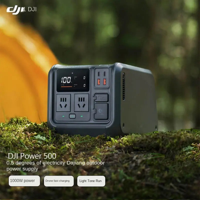 DJI Power 500 Portable Power Station | 512Wh, 1000W, Solar Ready Next Gen Luxe Solutions