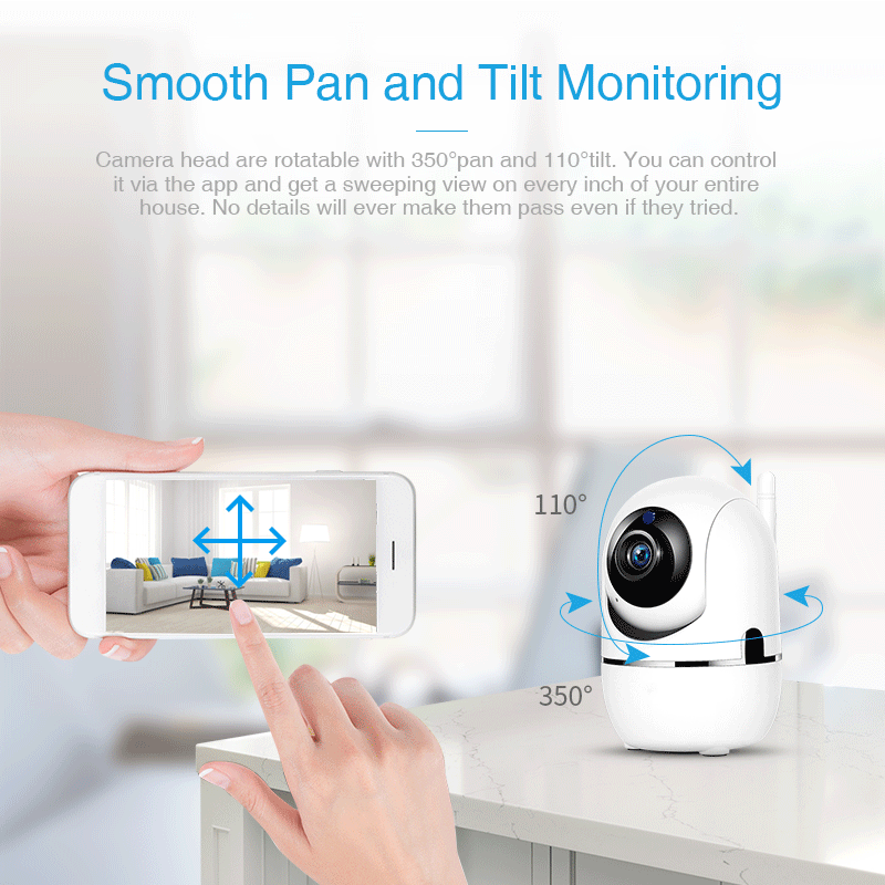 1080P WiFi Security Camera with Auto Tracking & Two-Way Audio Next Gen Luxe Solutions