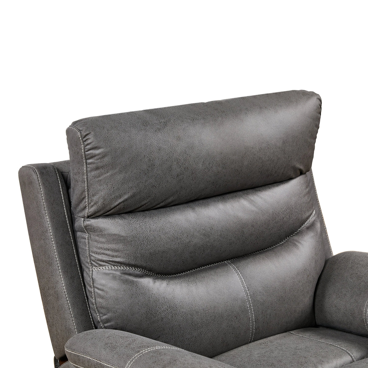 Liyasi Dual OKIN Motor Power Swivel Rocker Recliner Chair | 240° Swivel, Infinite Position, Power Headrest, USB Charging, 330 lb – Gray Next Gen Luxe Solutions