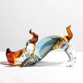 Luxury Glass Crystal Dog Statue – Modern Nordic Puppy Figurine for High-End Home Décor Next Gen Luxe Solutions