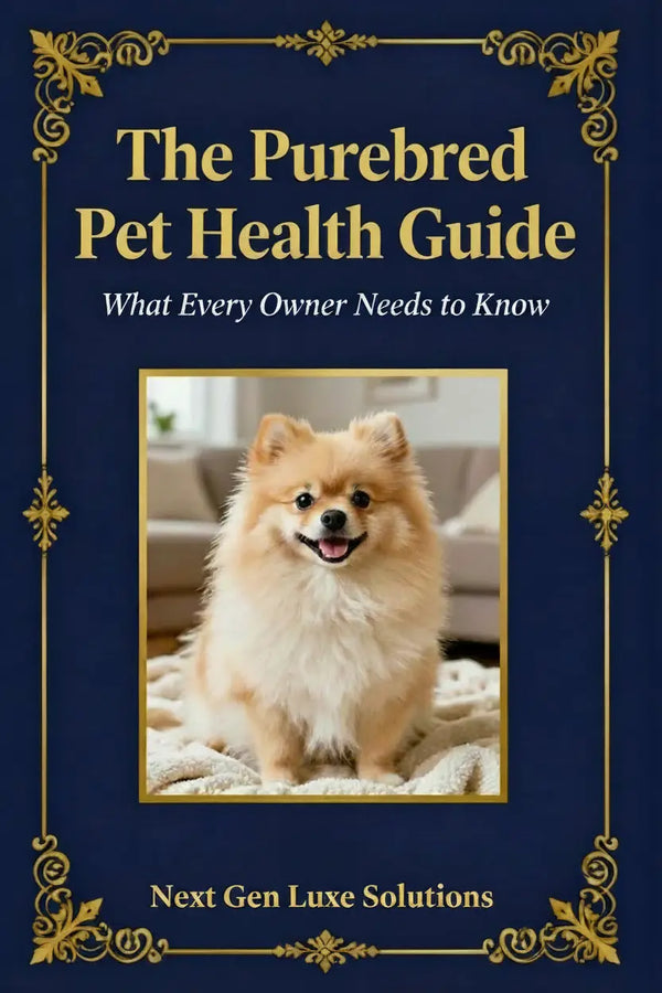 The Purebred Pet Health Guide Cover - Clean Paw